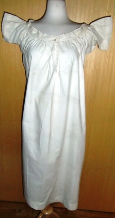 xxM440M 1840-60 white Cotton Chemise